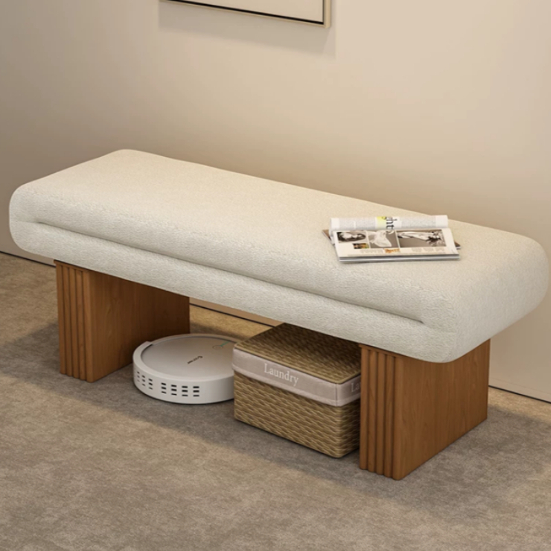 Solid Wood Retro Stool Decor F - Outdoor Furniture Italian 评论和价格