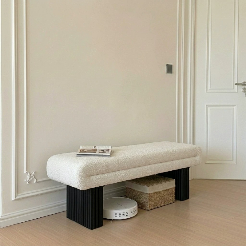 Solid Wood Retro Stool Decor F - Outdoor Furniture Italian 评论和价格