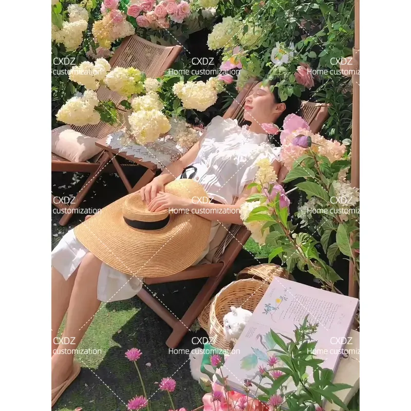 Rattan Recliner Chair with Sma - Outdoor Furniture Recliner Set 评论和价格