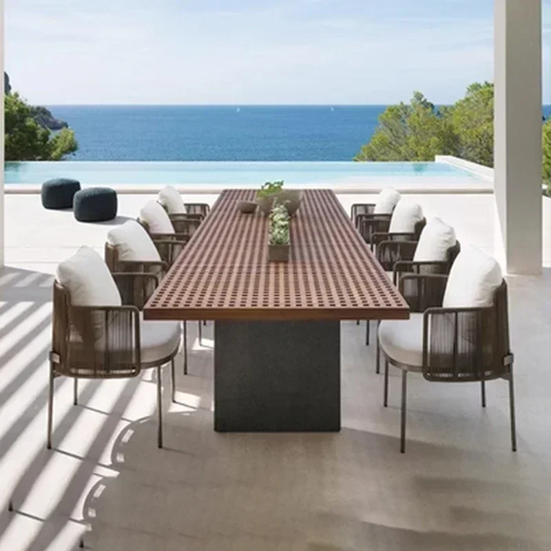 Wood Waterproof Garden Furnitu - Outdoor Furniture Italian 评论和价格