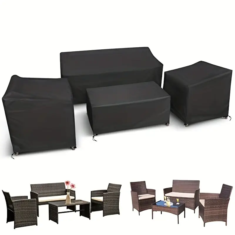 4pcs/Set Patio Furniture Cover - Outdoor Furniture Bali 评论和价格