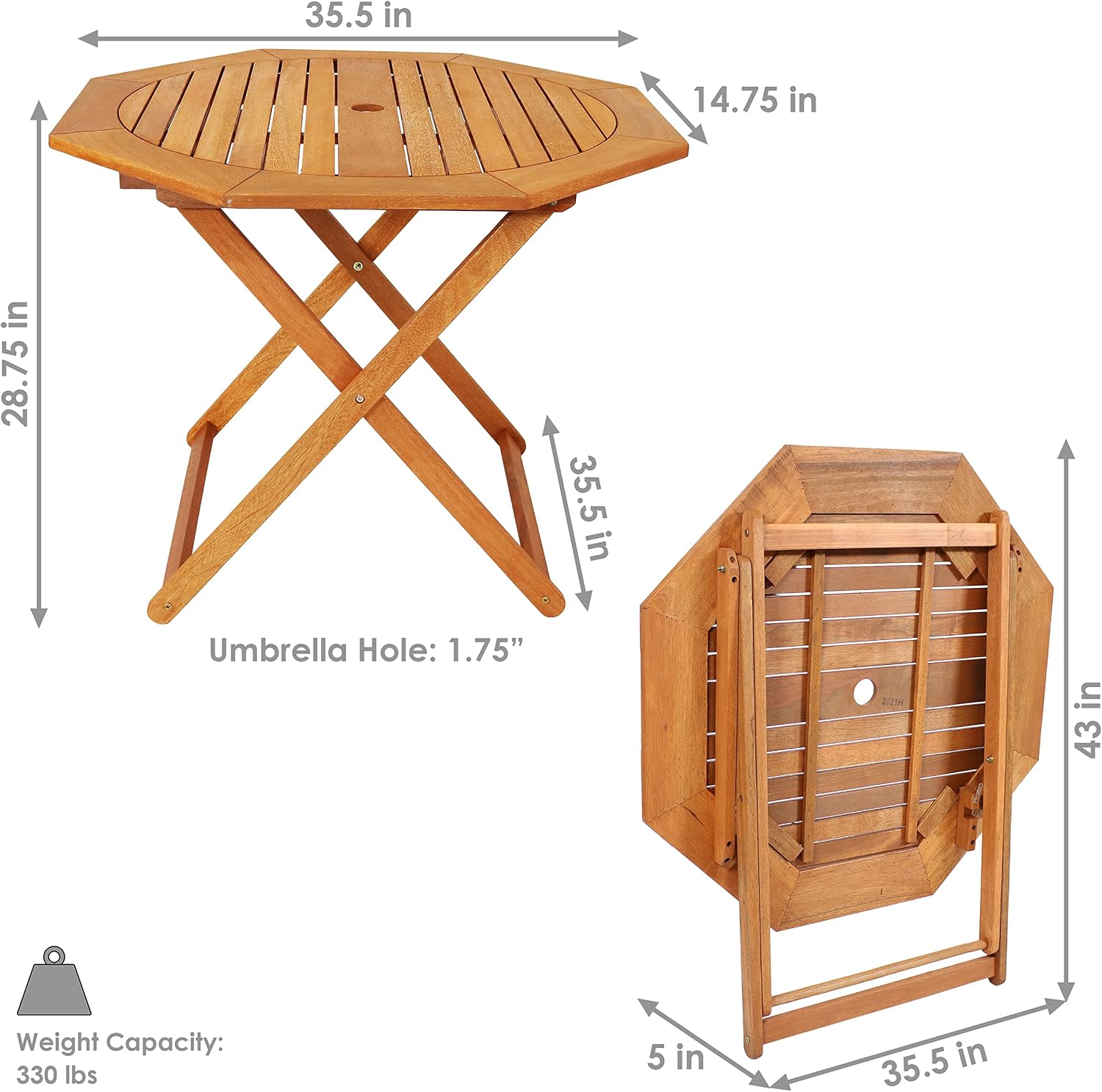 Meranti Wood Folding Outdoor T - Outdoor Furniture One Piece 评论和价格