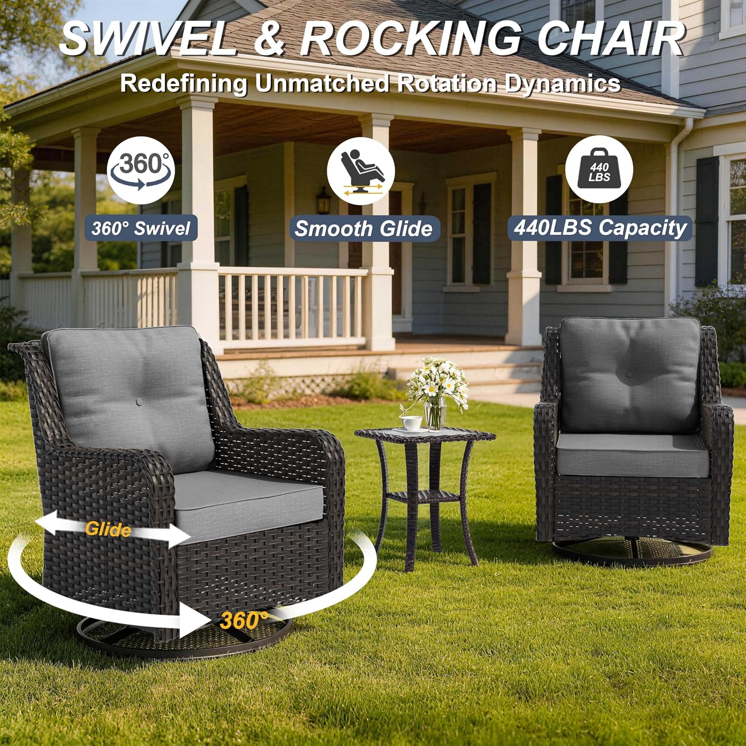 7-Piece Patio Furniture Set, O - Outdoor Furniture Bali 评论和价格