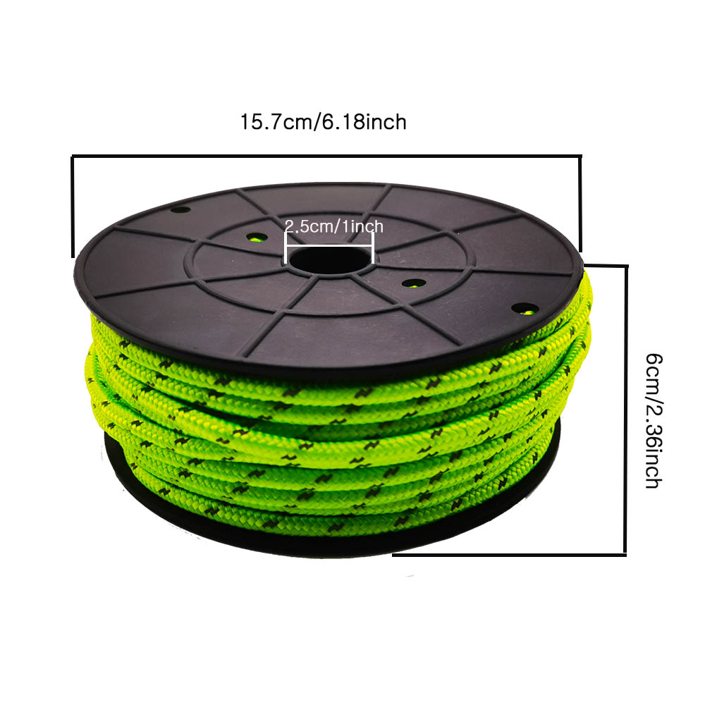 30M Reflective Paracord 6mm Pa - Outdoor Furniture Rope 评论和价格