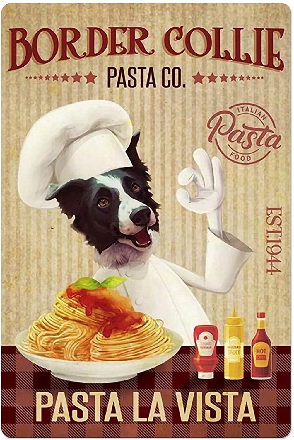 Border Collie Dog and Pasta Me - Outdoor Furniture Italian 评论和价格