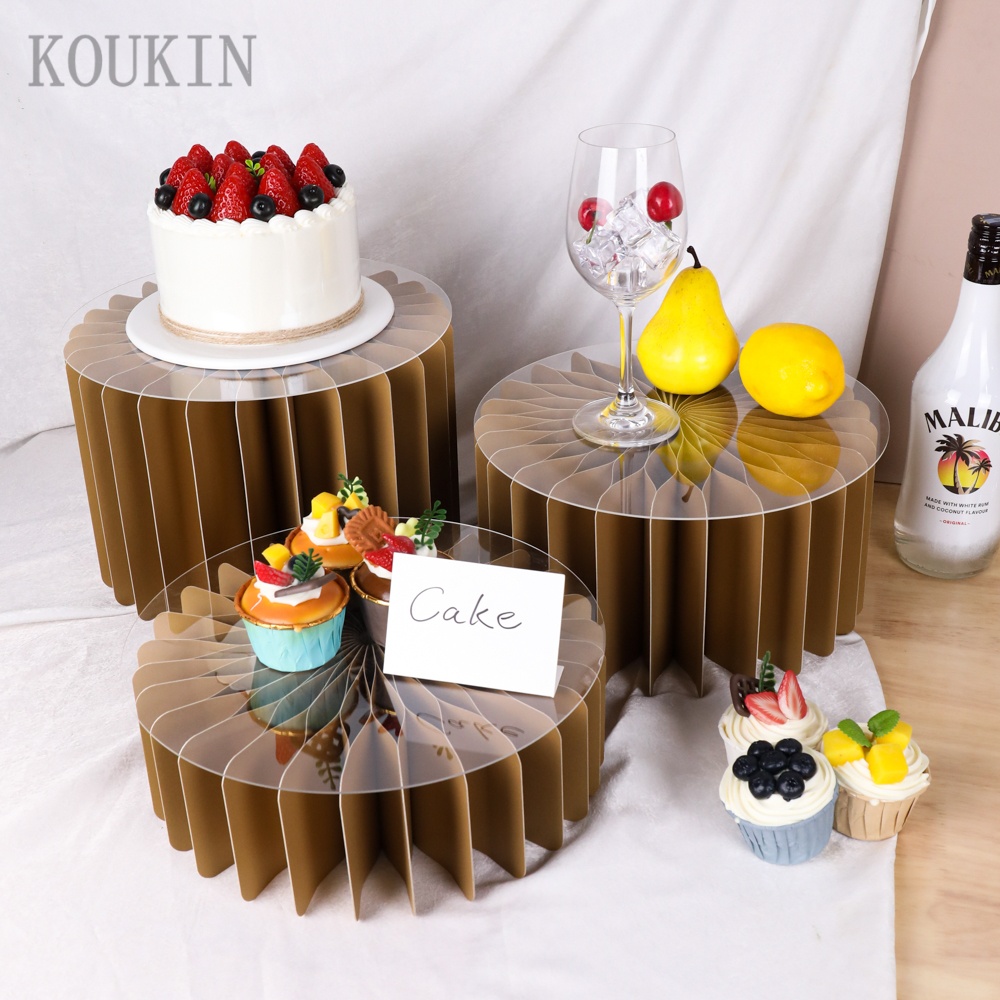Folding Dessert Table Cardboar - Outdoor Furniture Hotel 评论和价格