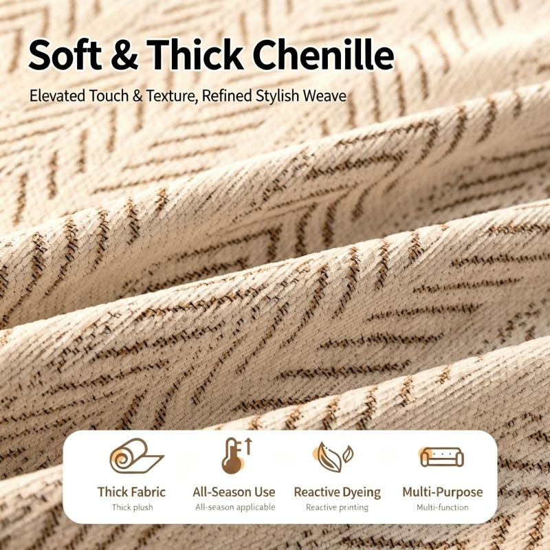 Herringbone Chenille Sofa Cove - Outdoor Furniture One Piece 评论和价格