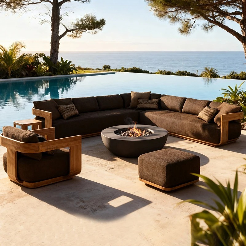Sofa, with Waterproof UV-resis - Outdoor Furniture Hotel 评论和价格