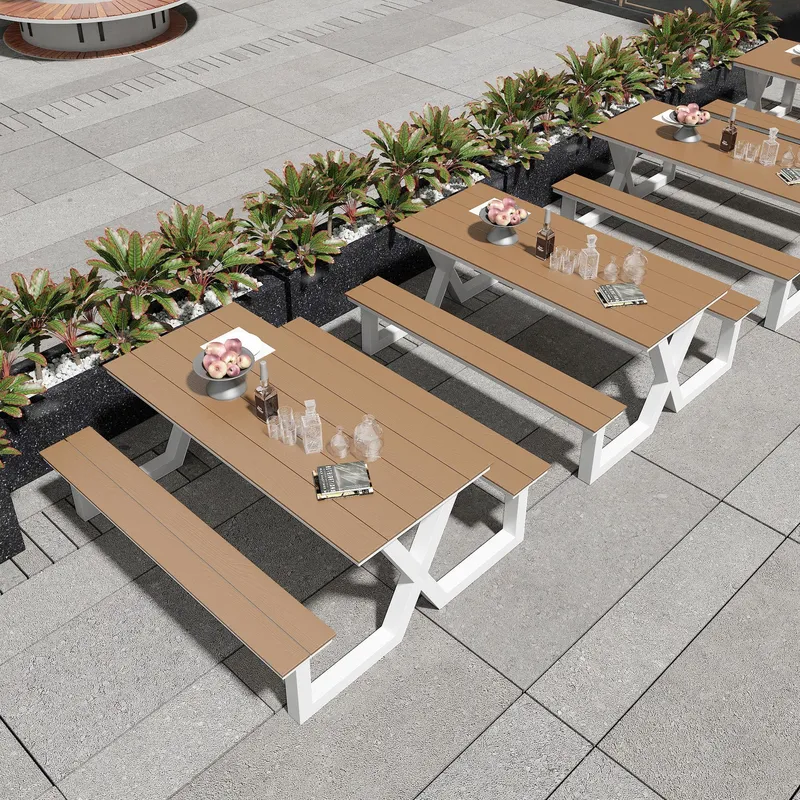 Outdoor One Piece Park Table a - Outdoor Furniture One Piece 评论和价格